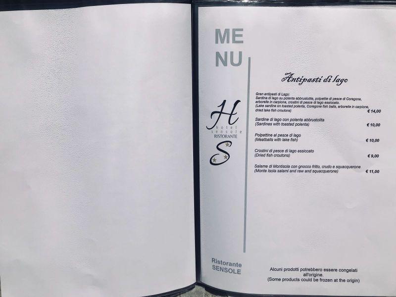 סולאזנו Hotel Ristorante Sensole מראה חיצוני תמונה
